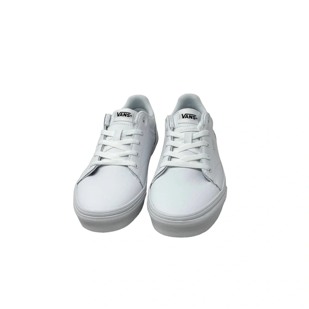 VANS Seldan Tumble Low Shoe Leather White Casual Sneakers Women Kids VN0A4U2505R